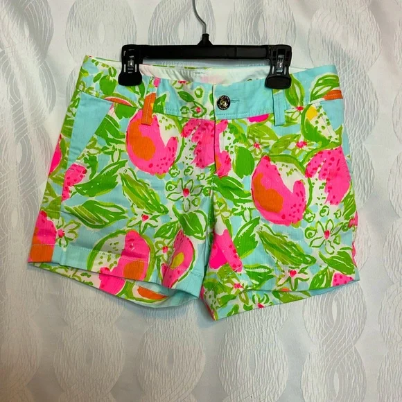 Lilly Pulitzer The Callahan Short size 0 - Picture 1 of 9